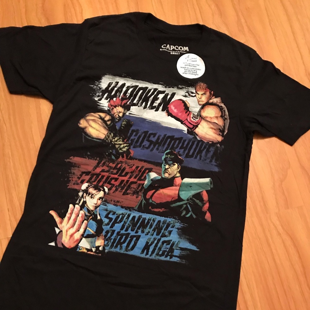Brand classic Capcom street fighter t-shirt